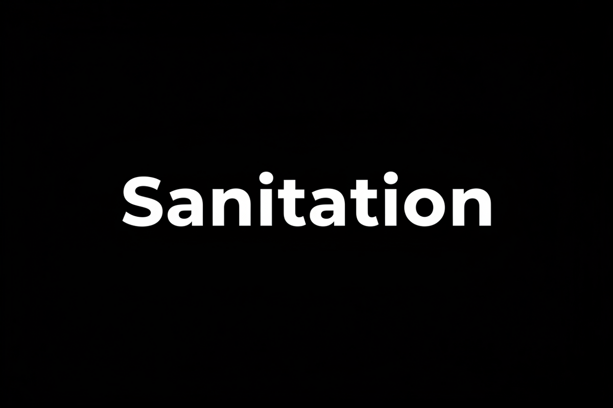 Sanitation