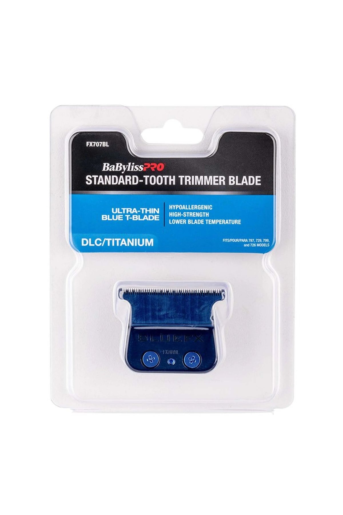 Babyliss pro blue titanium standard tooth replacement blade
