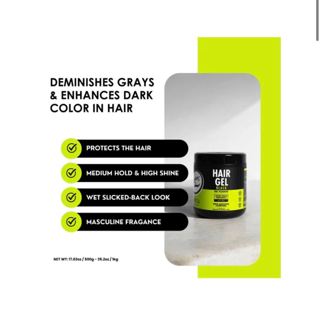 Rolda hair gel (black)
