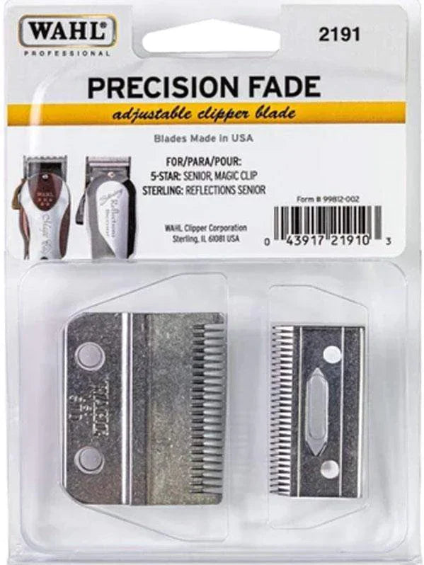 Wahl professional precision fade adjustable clipper blade