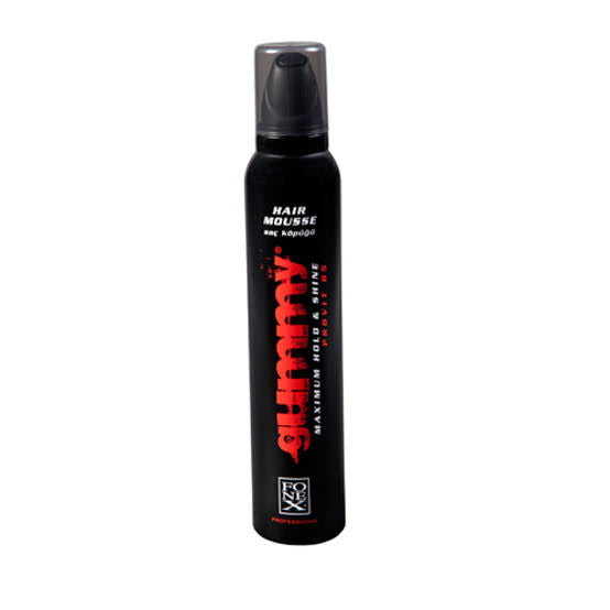 Gummy hair mousse