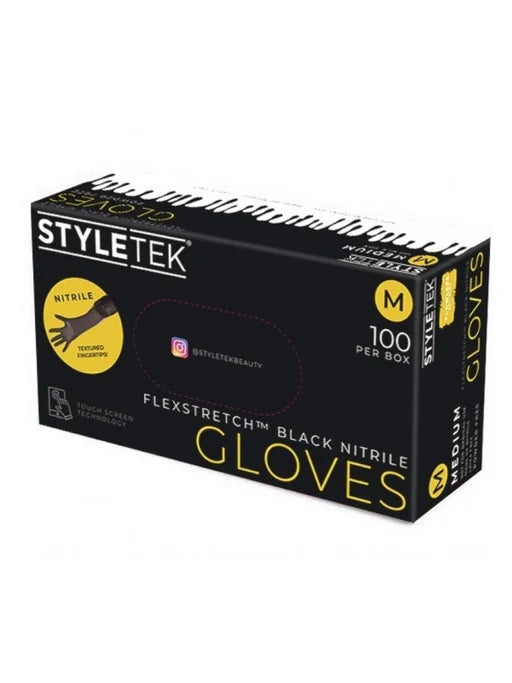 Styletek deluxe touch nitrile gloves