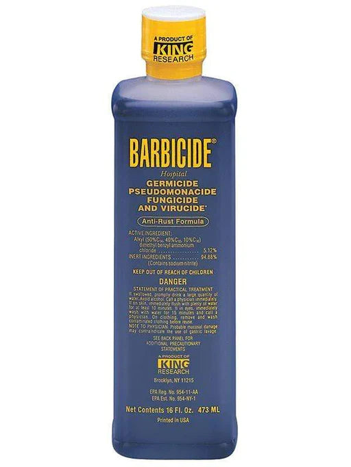 Barbicide disinfectant