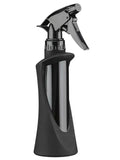 Black spray bottle