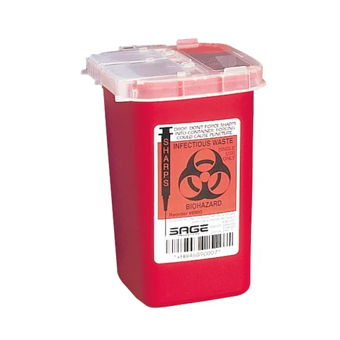 sharps container