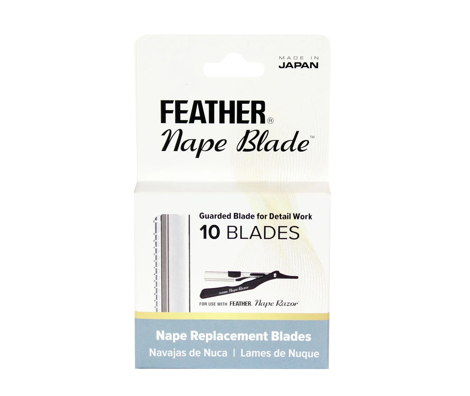 Jatai feather nape replacement blades