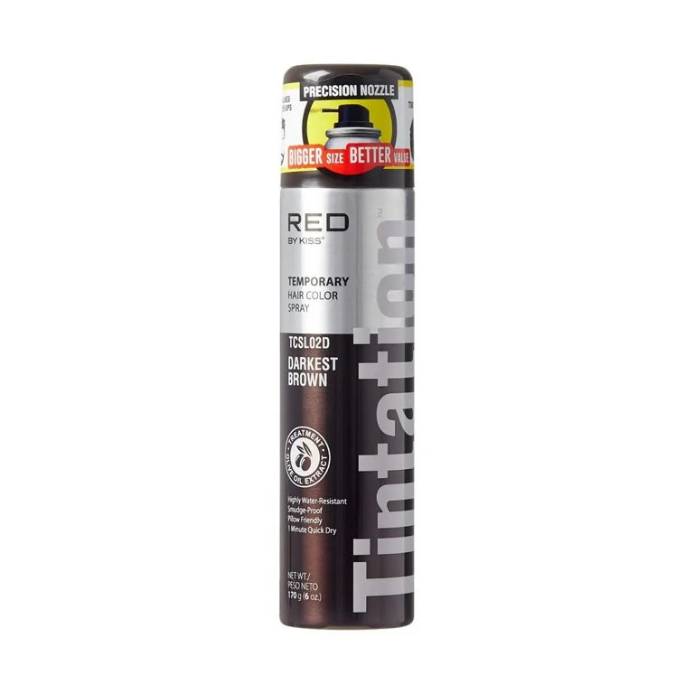 Kiss tintation temporary hair color spray
