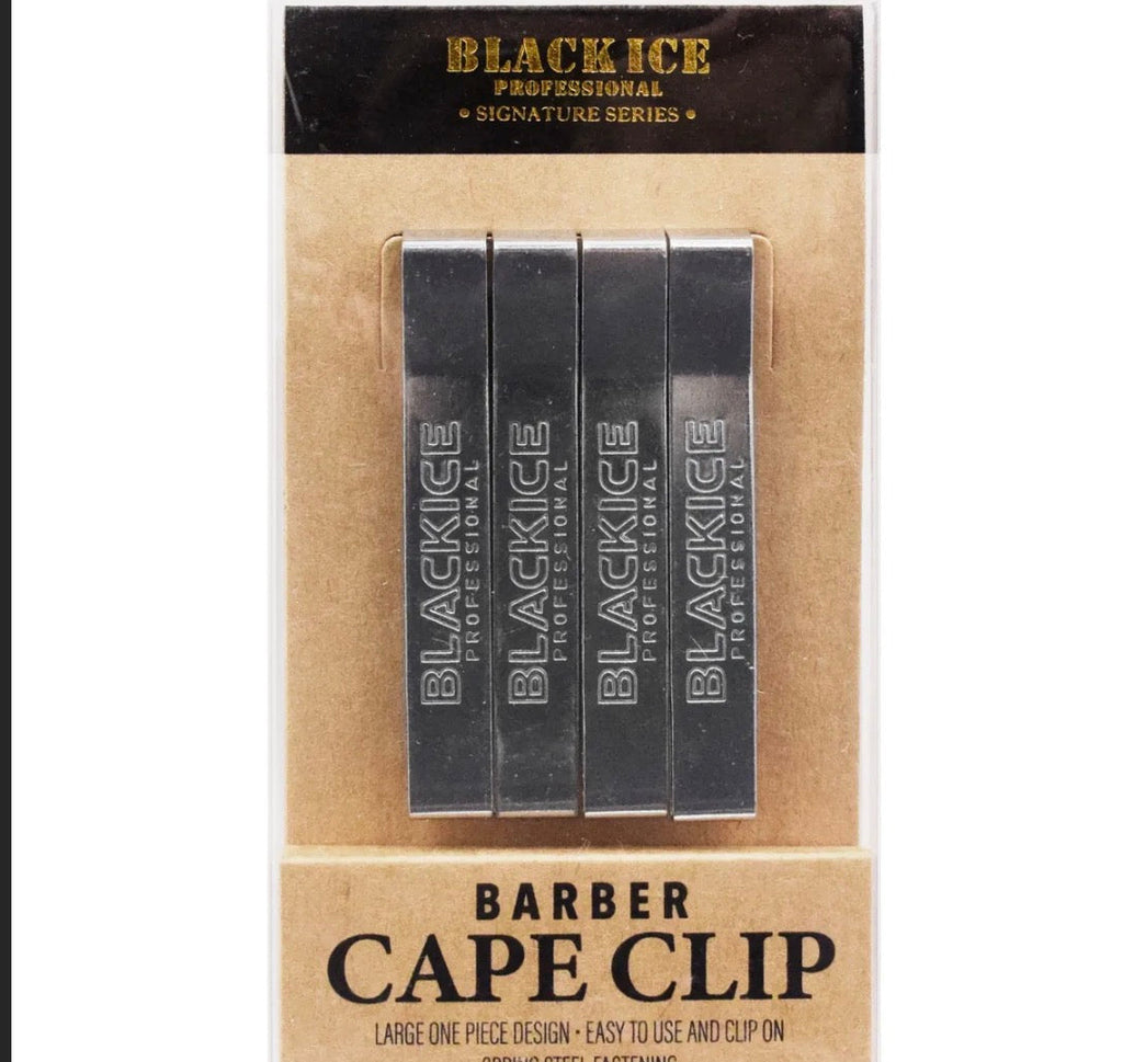 Black ice cape clips