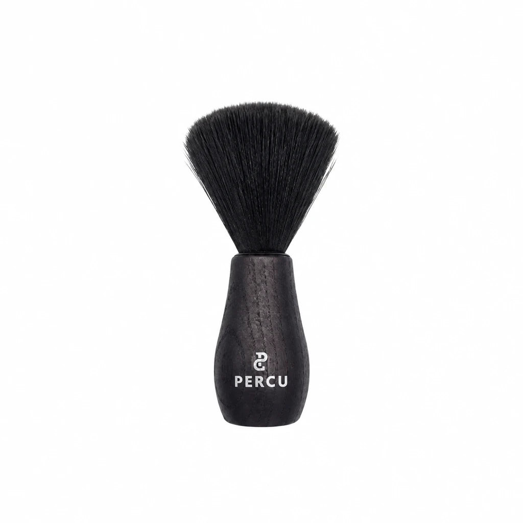 Percu black synthetic bristles neck duster