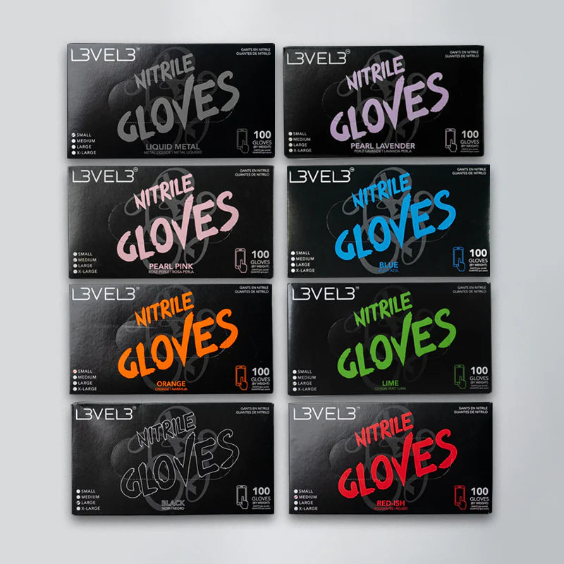 Level 3 nitrile gloves