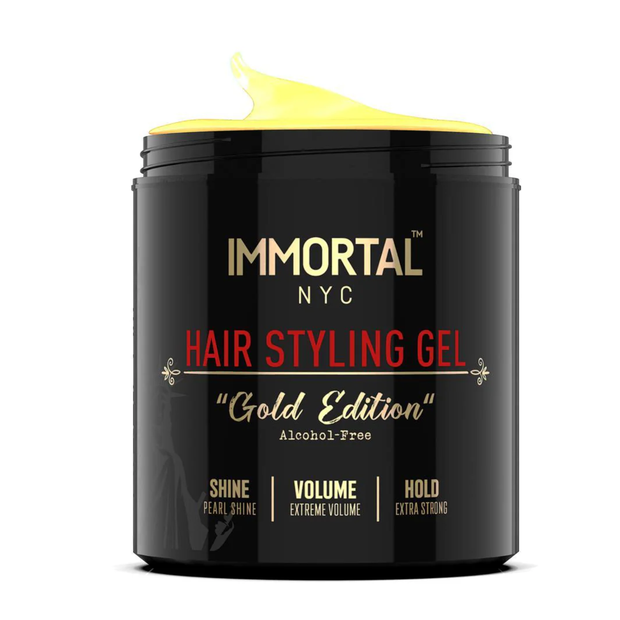 Immortal hair gel gold edition
