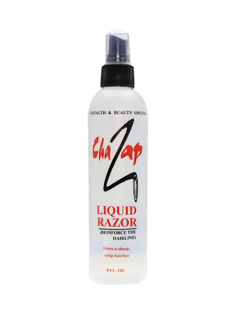 Liquid razor spray