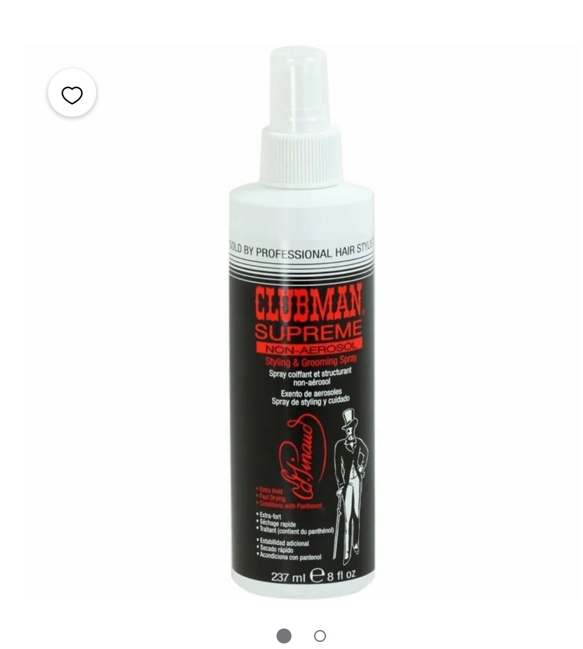 Clubman hair spray
