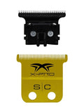 StyleCraft X-Pro Gold Titanium Trimmer Blade with DLC The One Deep Tooth Cutter #SC523GB