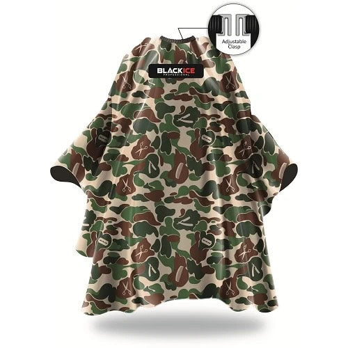 Black ice barber capes